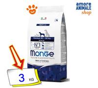 Monge Chien Naturel Superpremium Senior Medium Poulet Nourriture Sec 3/12 KG