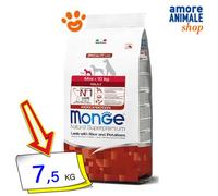 Monge Super.Premium Natural Extra Small Adulte – Agneau, riz et pommes de terre – 7,5 kg