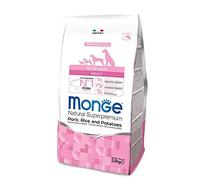 Monge Croquettes pour Adultes 12 kg Natural Superpremium au Porc