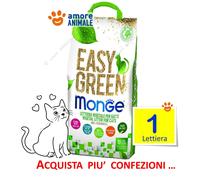 Oasy - Litière Monge Easy Green pour chats - 10 L biodégradable 100% écologique