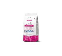 Monge Extra petit chien adulte poulet 3 kg, aliment complet pour chiens adultes de taille mini, goût poulet 3 kg.
