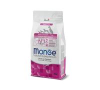 Monge Extra Petit Chien Puppy Poulet 800 gr Aliment complet pour chiens chiots de petite taille, goût poulet 800 grammes.