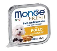 MONGE Fresh Dog - Pâtée de poulet - 100 g