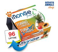 Monge Fruits Chat Adulte Thon & Fruits Nourriture Humide Gâtis Lattine 80 gr