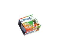 Monge Fruits, Nourriture pour Chats avec Poulet et Fruits, 80 g