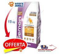 Monge Gemon Medium Adulte Poulet Et Riz 15 KG - Croquettes Pour Chiens Adultes