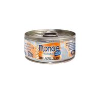 MONGE HUMIDE POUR CHATS NATUREL THON DU PACIFIQUE AVEC SALON 6 BOÎTES DE 80 g