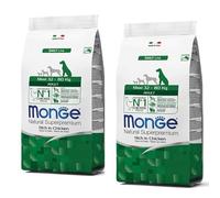 Monge Maxi Adult - Croquettes Super Premium au poulet, pour chien de grande taille - 100% Naturelles - 12 Kg