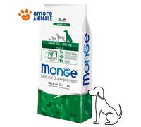 Monge Nourriture Sec Chien Croquettes Maxi Riche De Poulet 12 KG