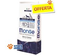 MONGE Chiot Et Junior MOYEN 12 Kg