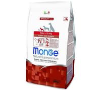 Monge Mini Chien Puppy 800 g, aliment complet pour chiens chiots de petite taille, goût agneau | lot de 800 grammes.