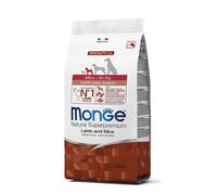 MONGE Mini Puppy - Croquettes d'agneau et riz pour chiots de petites races - 2,5 kg