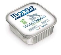 Monge monoproteico seulement lapin Nourriture humide pour chiens 12 x 150gr