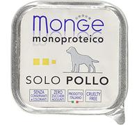 Monge monoproteico Seulement Poulet Nourriture Humide pour Chiens 12 x 150gr