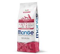 MONGE Natural SUPERPREMIUM All Breeds Adult MANZO, Rise & PATATE - 12 kg
