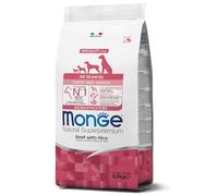 Monge Natural Superpremium All Breeds Puppy & Junior Monoprotein Manzo e Riso