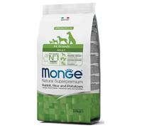 MONGE NATURAL SUPERPREMIUM Lapin Chien Chien sec Monoproteici