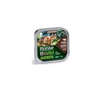 Monge Natural Superpremium Large Breeds Buffalo with Vegetables, Nourriture pour Chats de Toutes Races (Nourriture Humide pour Chats avec Buffle et légumes, très Riche en Fibres et en vitamines, sans