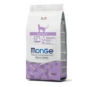 MONGE Natural SUPERPREMIUM pour Chats Adultes stérilisés à Base de Poulet