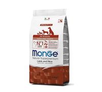 MONGE Natural Superpremium Puppy - Croquettes d'agneau et riz pour chiots - 2,5 kg
