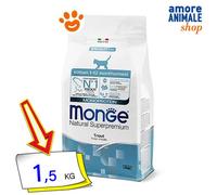 Monge Naturel Superpremium Chaton Avec Truite Nourriture Sèche Pour Chats 1,5 Kg