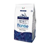Monge Nourriture Sec Chien Croquettes Medium Poulet 12 KG