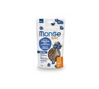 Monge Snack Chat Kitten Gift Immune Defence, collation pour chats chiots de toutes tailles, goût truite avec miracles, sans céréales, favorise le soutien de l'appareil immunitaire | 3 sachets de 50 g.