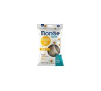 Monge Snack Dog Gift Dental Sticks, collations pour chiens âgés de toutes tailles, goût lapin et camomille, sans céréales | 3 paquets de 210 grammes chacun.