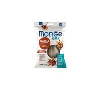 Monge Snack Dog Gift Dental Sticks, collations pour chiens chiots de toutes tailles, goût agneau et anis, sans céréales | 3 paquets de 120 grammes chacun.