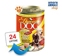 Monge Spécial Chien Chiot Junior Pâté Poulet Et Riz Boîte De 400 Gr