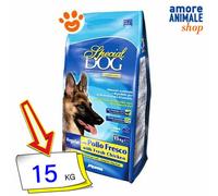 Monge – Croquettes pour chiens Spéciales – Poulet frais – 15 kg