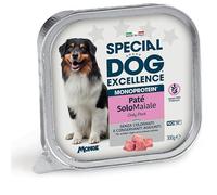 Monge Special Dog Excellence Pâté humide monoprotéique sans céréales pour chiens adultes de toutes tailles goût porc | 12 bacs de 150 grammes chacun.