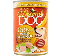 Monge Special Dog-Pate 12 pièces de 400 g de viande/lapin/chien adulte