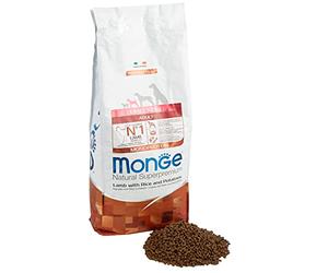Monge Super.Premium Natural Extra Small Adult Agneau, Rice & Patatoes 7,5 kg