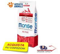 Monge Superpremium Tout Breeds Adult Active Avec Poulet 12 KG Pour Chiens Très