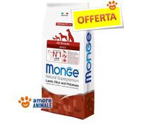 Monge All Breeds Adult Agneau Riz et Pommes de Terre 1 Sac 12,00 kg