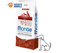 Monge All Breeds Adult Agneau Riz et Pommes de Terre 1 Sac 12,00 kg