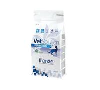 Monge Vetsolution Chat Dermatosis 1,5 kg, aliment sec complet pour chats adultes de toutes tailles avec intolérances alimentaires sujettes à la dermatite, 1,5 kg.