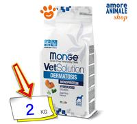 Monge Vetsolution Dermatose 2/12 KG - pour Chiens - Soutien Tion par Voie