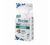 Monge Vetsolution Diabetic Dog All Breeds 12 kg, aliment complet pour chiens de toutes tailles avec diabète, 12 kg.