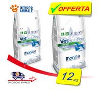 Monge VetSolution OBESITY 2 x 12 kg Pour Chiens - Réduction Du Poids