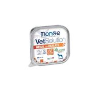 Monge Vetsolution Renal and Oxalate Humido Dog All Breeds, aliment complet pour chiens de toutes tailles pour le soutien de la fonction rénale | 6 boîtes de 150 grammes chacune.