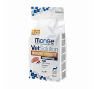 Monge Vetsolution Urinary Dog All Breeds 12 kg, aliment complet pour chiens de toutes tailles pour la dissolution de calculs à base de struvite, 12 kg.