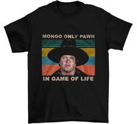 Mongo Only Pawn in Game of Life Vintage, Classic Movie Shirt, Funny T-Shirt Black(X-Large)