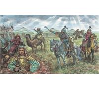 Mongol Cavalry XIII Century Figurine Plastique Kit 1:72 Model Italeri