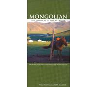 Mongolian Dictionary and Phrasebook: Mongolian-English/English-Mongolian