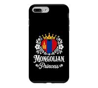 Mongolian Princess Mongolia Flag Proud Mongolian Girl Coque pour iPhone 7 Plus/8 Plus