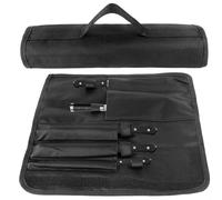 mongtsamz Malette Couteaux Professionnel,Etui Couteau Roll,Accessoire Cuisine Peut Contenir Cinq Couteaux de Tailles DifféRentes,Ensembles de Couteaux de Cuisine Oxford pour Les Passionnés