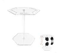 mongtsamz Transparent Porte Lunettes Presentoir Lunettes, Acrylique Support Lunette Presentoir Lunettes de Soleil Rangement Lunettes pour Stocker Toutes Sortes de Verres, 1 Pièces