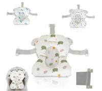Moni Coussin de bain bébé Sea Stars HA-B48, coussin de bain, clips en plastique, coloris:verdoyant